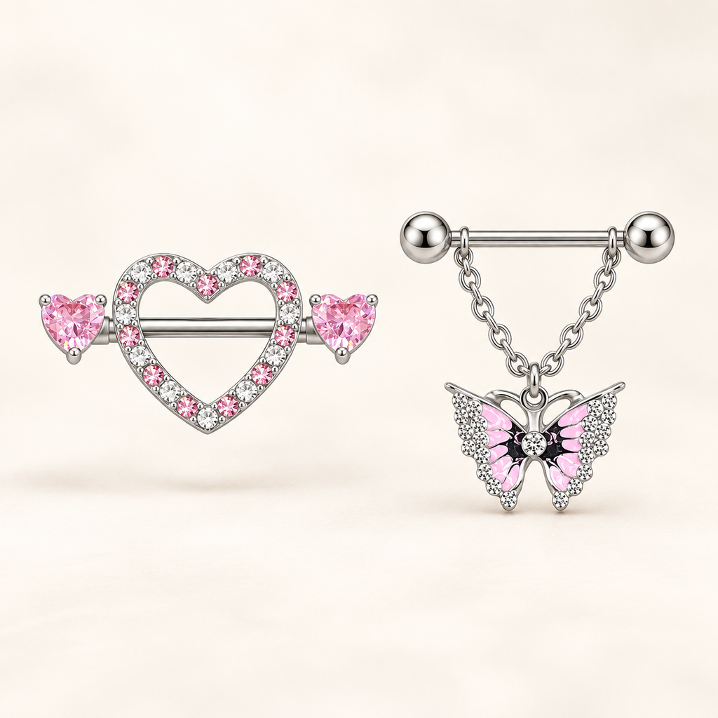 Sweetheart Statement Nipple Barbell